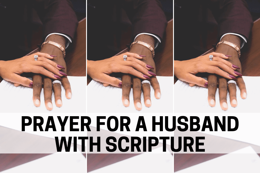 prayer for a husband with scripture