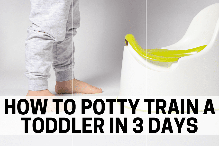 how to potty train a toddler in 3 days