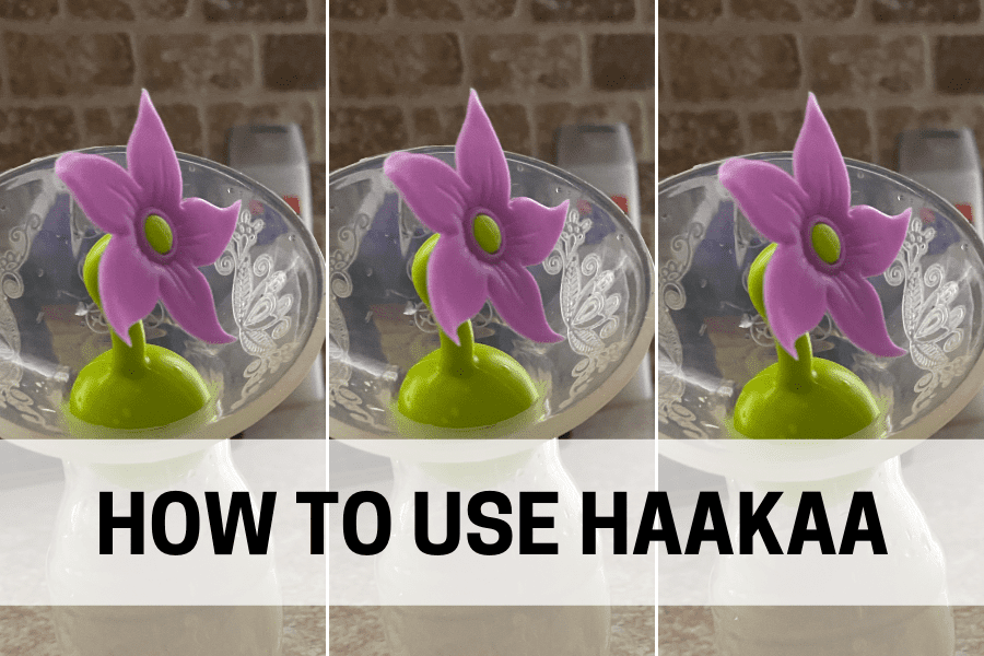 how to use haakaa