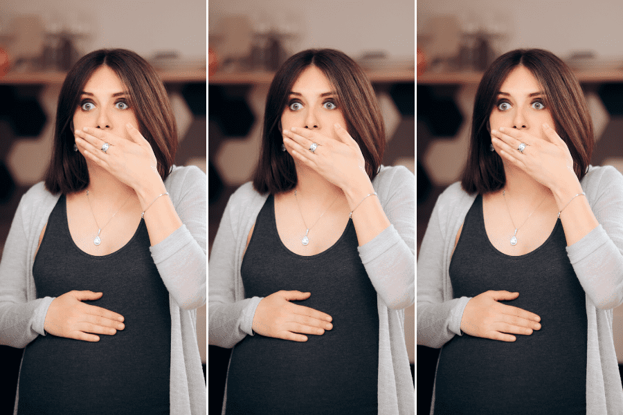 Is burping a sign of pregnancy?