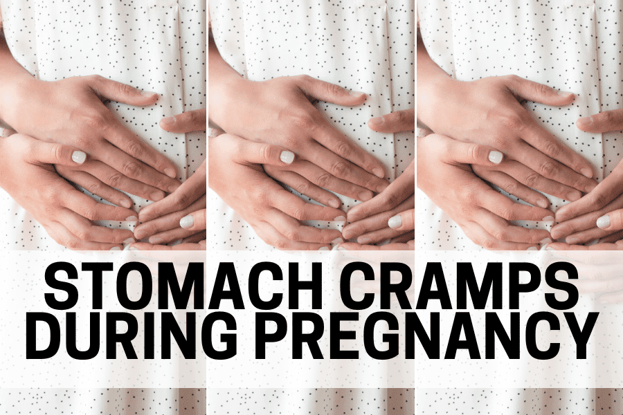 stomach cramps while pregnant
