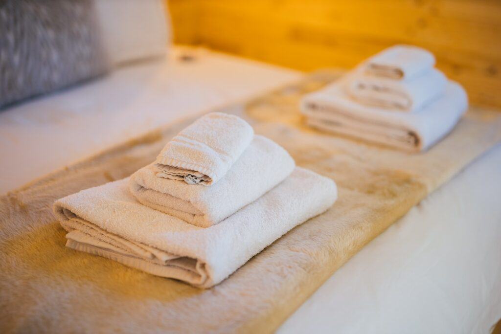white soap on white towel, engorgement