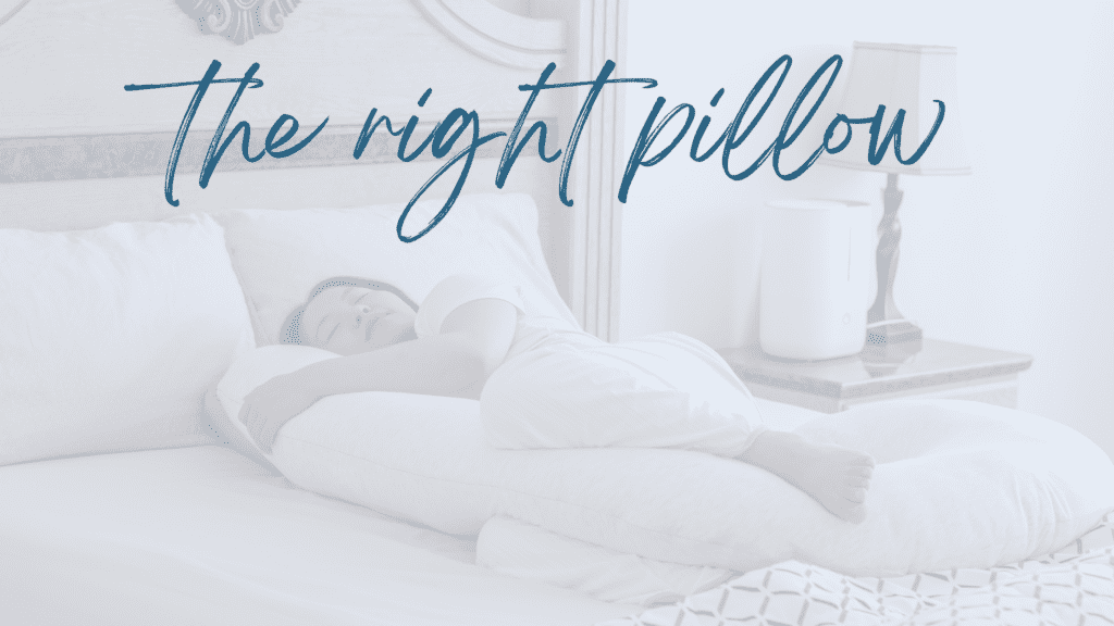 right pregnancy pillow