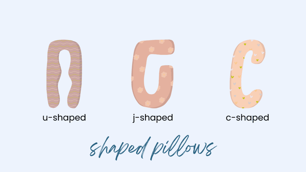shaped pregnancy pillows