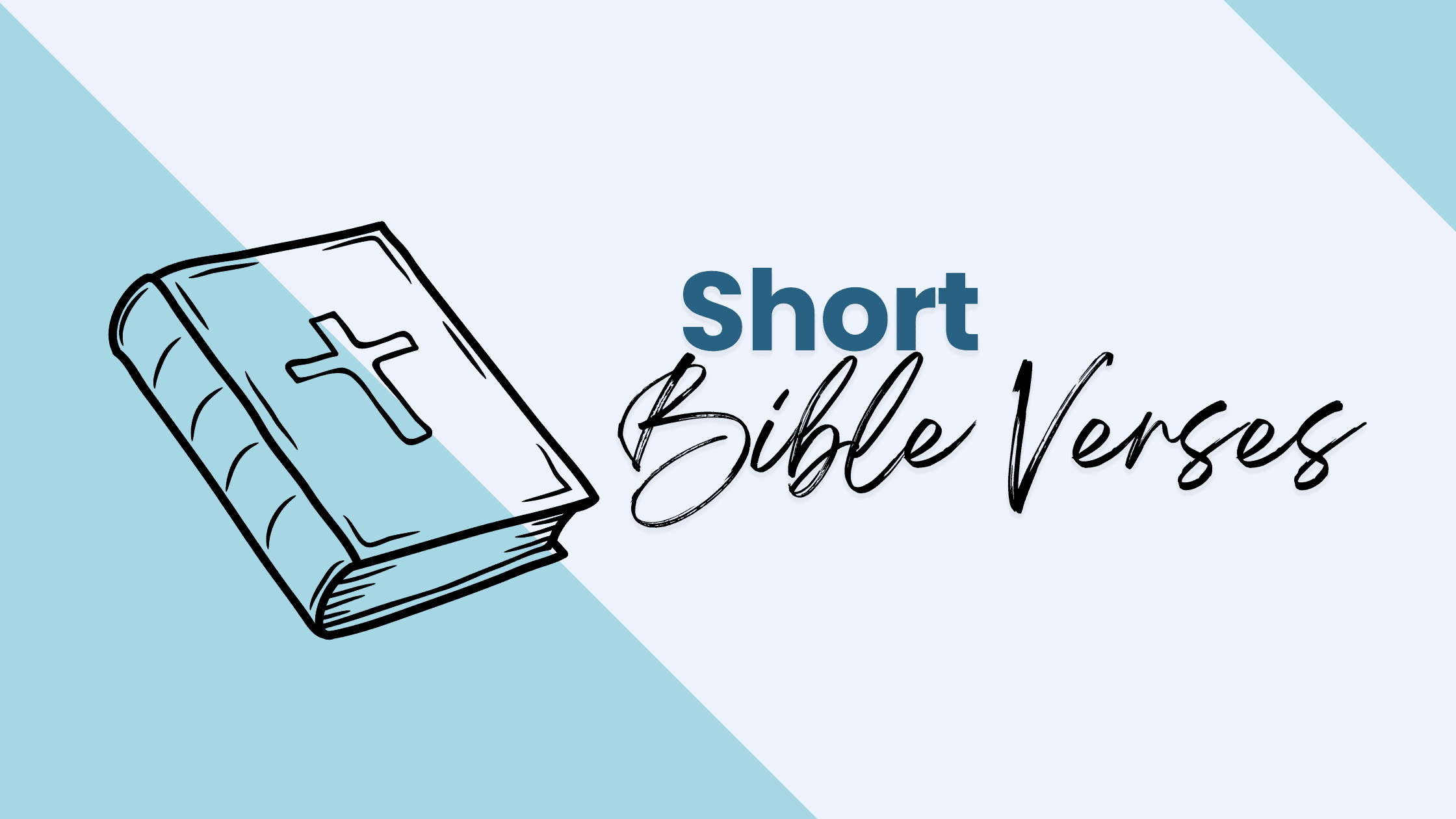 short bible verses